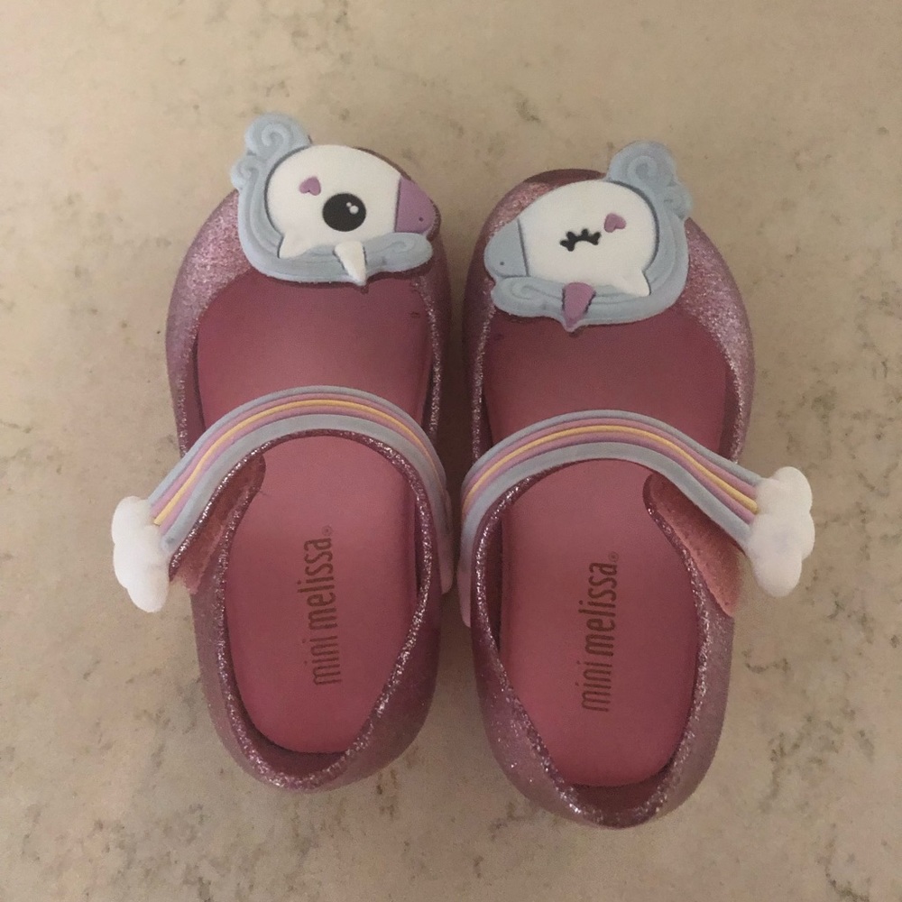 Mini Melissa Ultragirl Unicorn Glittery Mary Jane